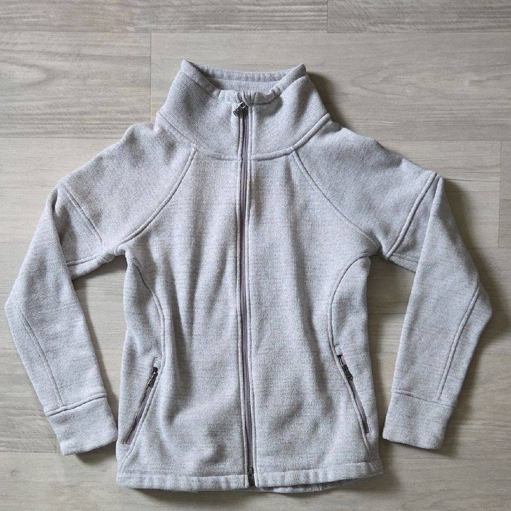 Prana Women's Tri Thermal Gray Zip-Up Jacket - Picture 9 of 9